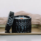 Sandalwood Smoke Vintage Glass Candle