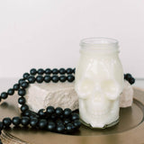 Halloween Skull Candle