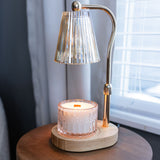 Midnight Peony Vintage Glass Candle