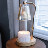 Prosecco Raspberries Vintage Glass Candle