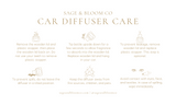 Amber Oakmoss Car Diffuser