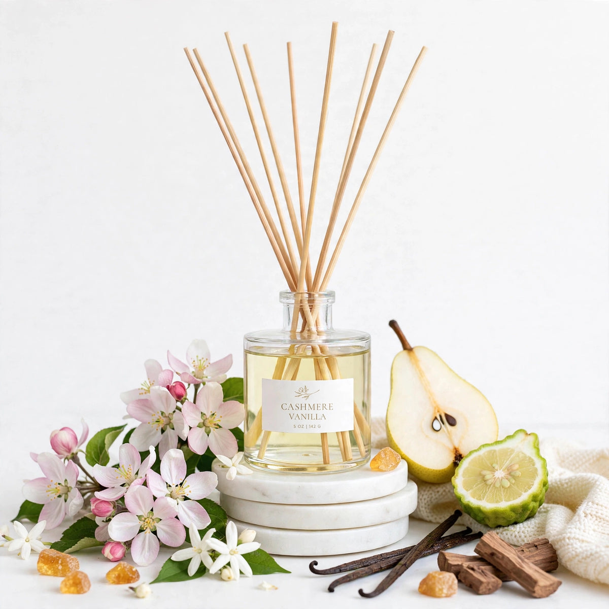 Cashmere Vanilla Reed Diffuser