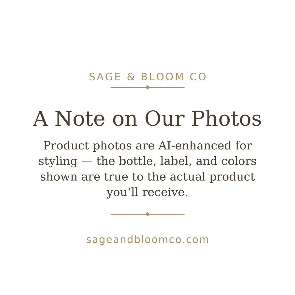 AI photography disclosure