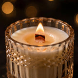 Fireside Marshmallows Vintage Glass Candle