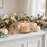 Fireside Marshmallows Vintage Glass Candle
