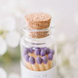 Mini Apothecary Matches - Purple Tipped