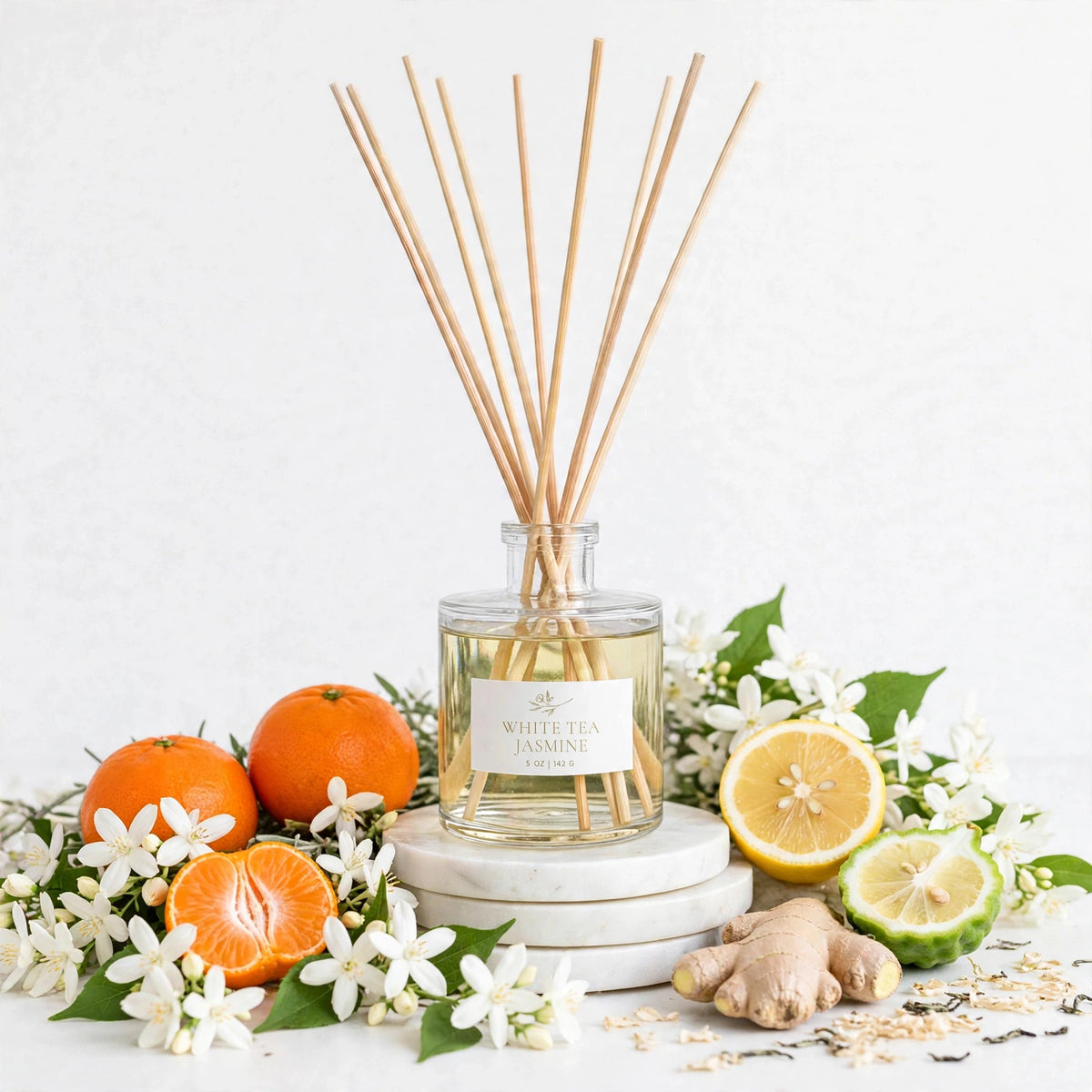 White Tea Jasmine scent notes