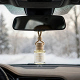 Nordic Nights in car on rearview mirror