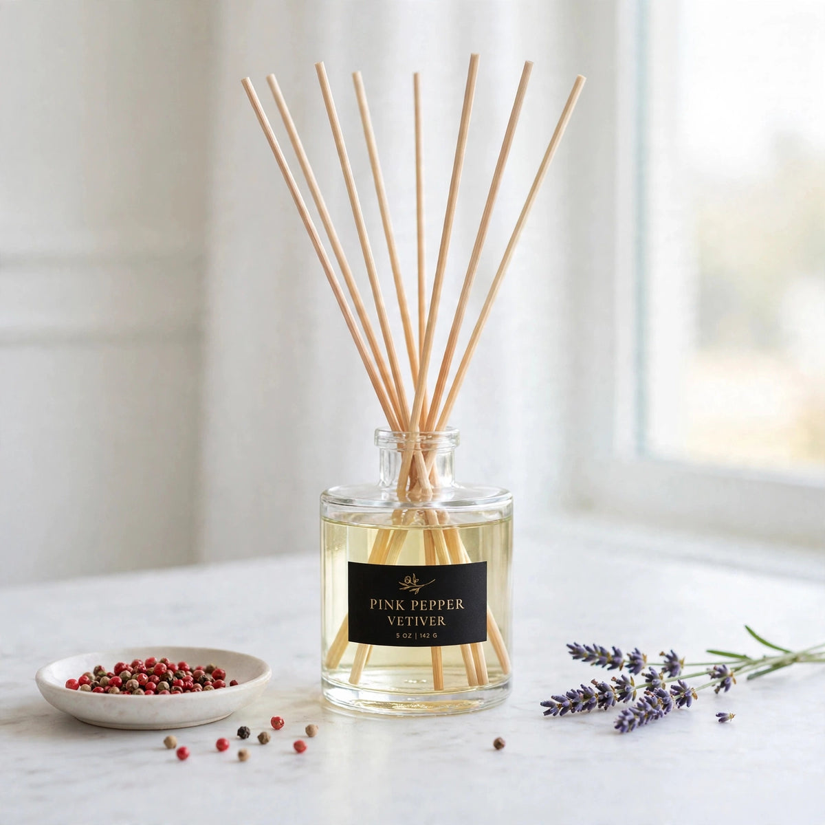 Pink Pepper Vetiver Reed Diffuser
