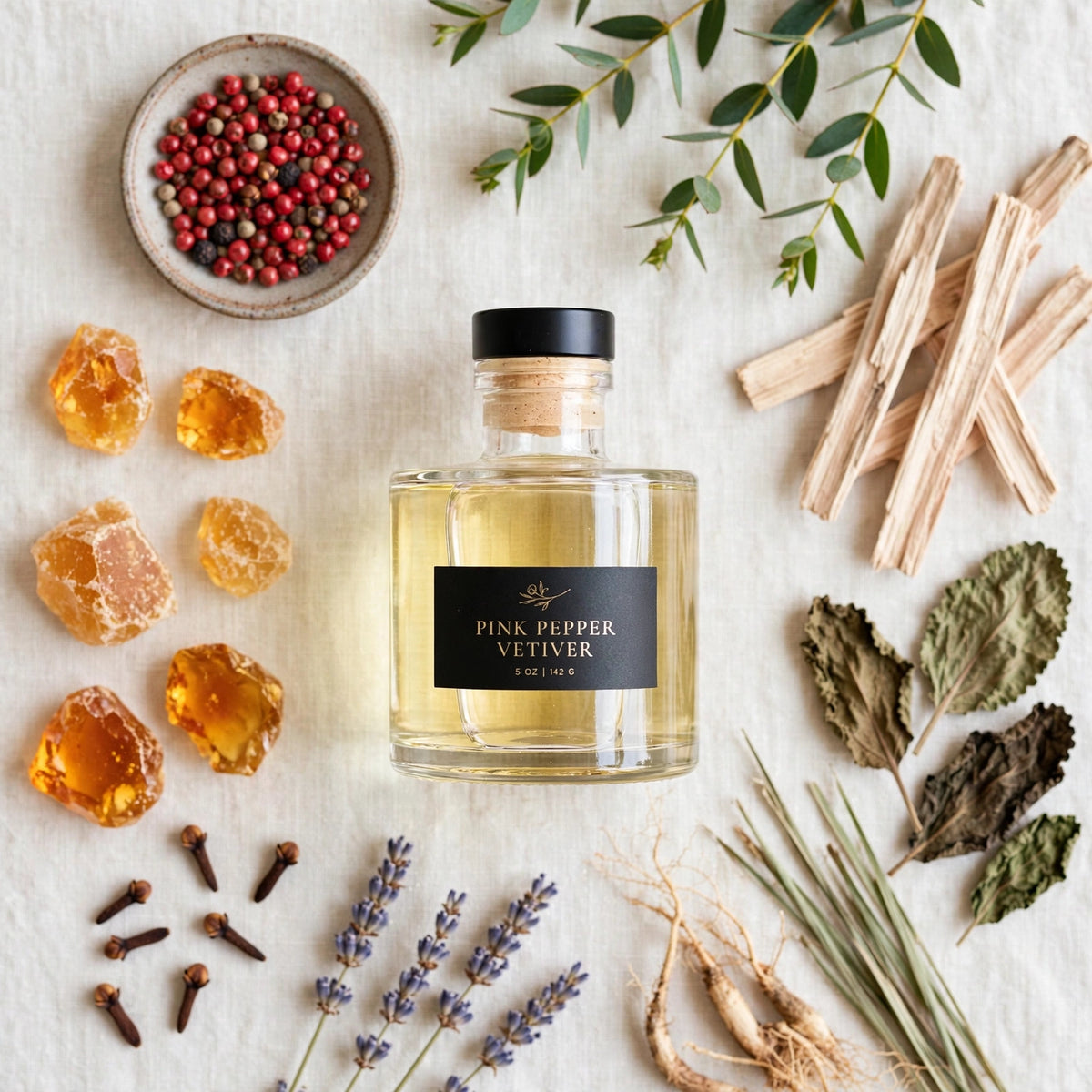 Pink Pepper Vetiver Reed Diffuser