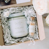 Dark Rose Labdanum Candle Gift Set