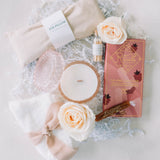 Valentines Gift Box Set Blush Candle