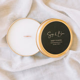 Cozy Flannel Travel Tin Candle