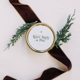 White Birch Pine Travel Tin Candle