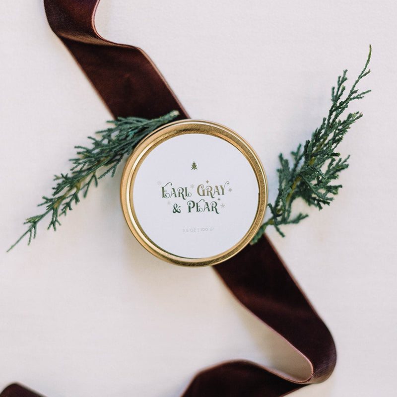 Earl Gray & Pear Travel Tin Candle