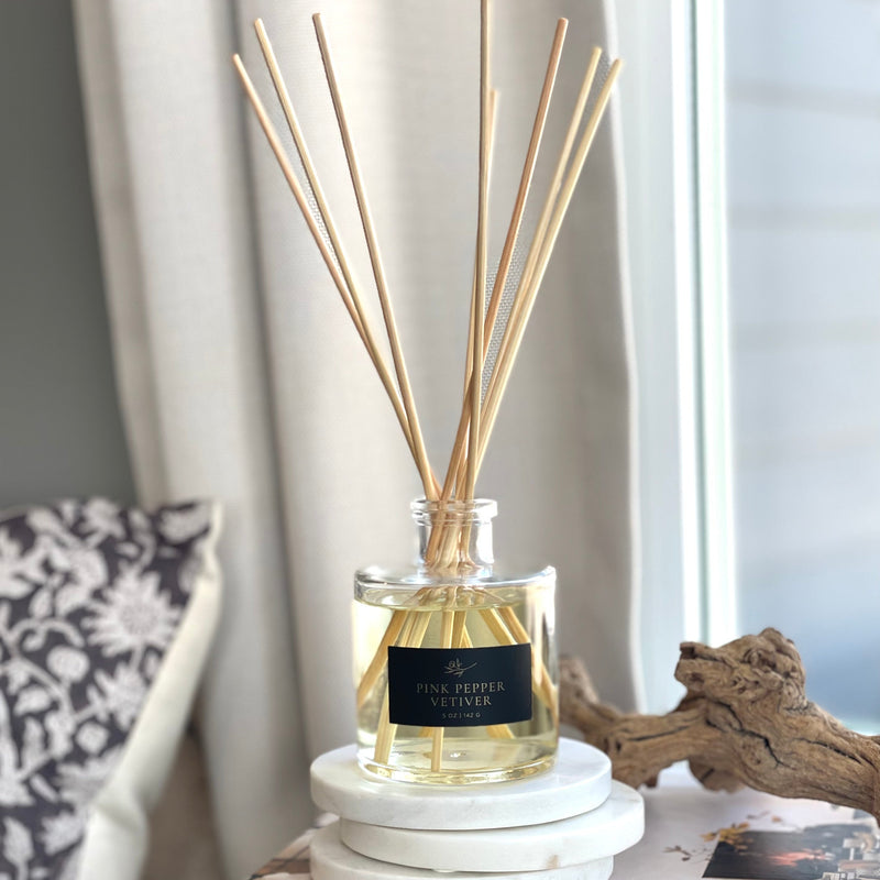 Pink Pepper Vetiver Reed Diffuser