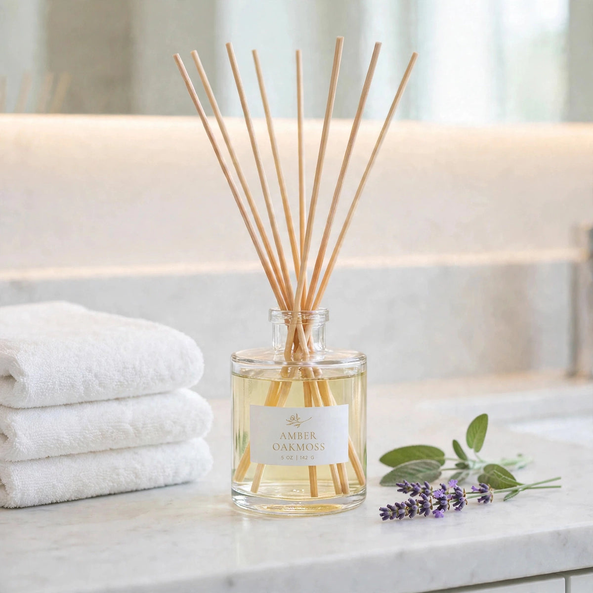 Amber Oakmoss Reed Diffuser