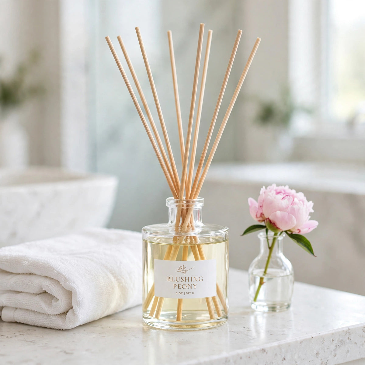 Blushing Peony Reed Diffuser