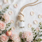 Blushing Peony car diffuser flat lay