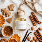 Gingerbread Crunch flat lay with scent notes