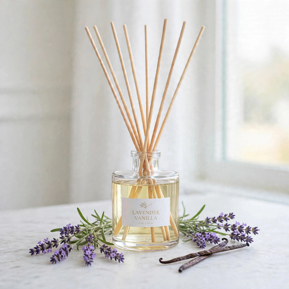 Lavender Vanilla Reed Diffuser