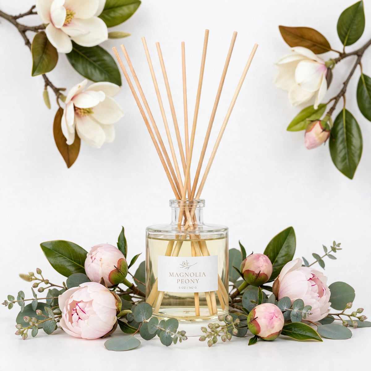 Magnolia Peony Reed Diffuser