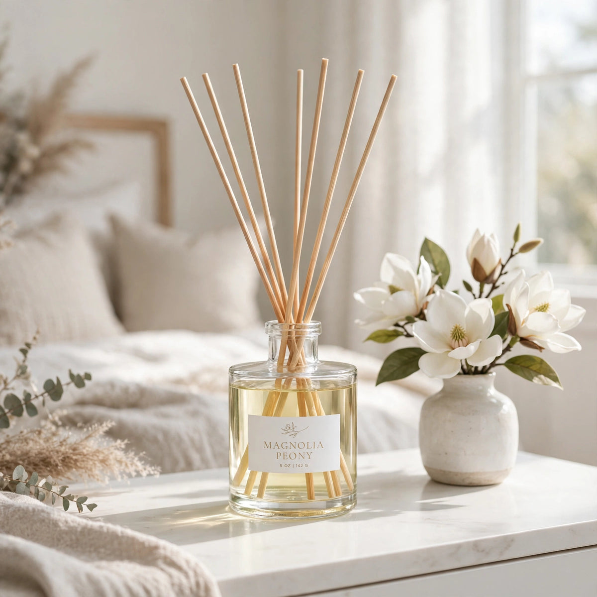 Magnolia Peony Reed Diffuser