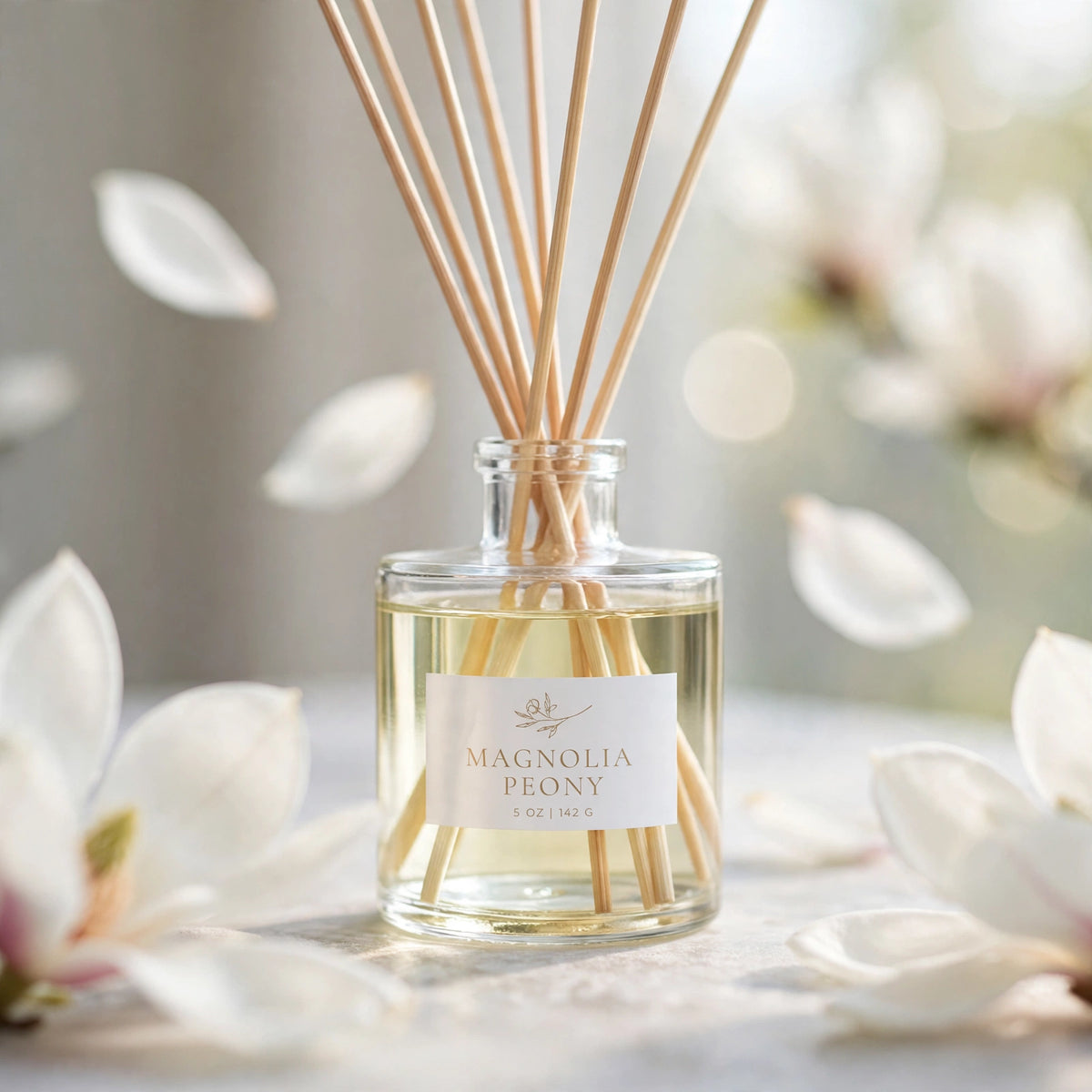 Magnolia Peony Reed Diffuser