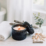 Beachwood Sea Salt Vintage Glass Candle