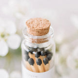 Mini Apothecary Matches - Black Tipped