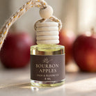Bourbon Apples car diffuser close-up
