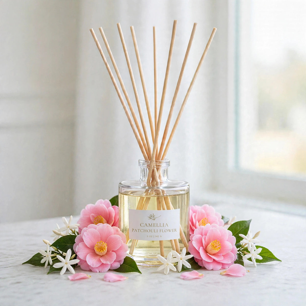 Camellia Patchouli Flower Reed Diffuser