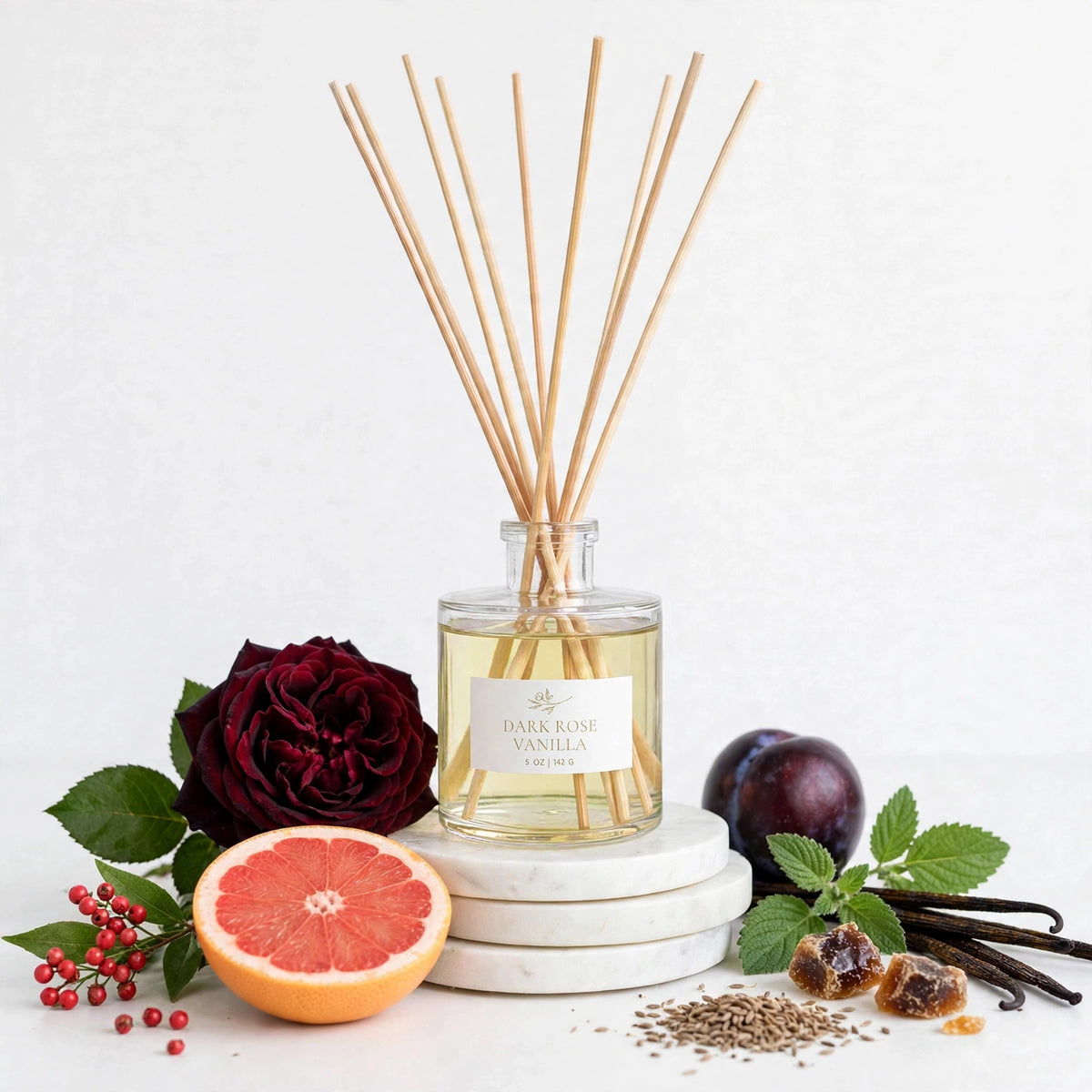 Dark Rose Vanilla scent notes