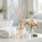 Fig Tree Freesia Reed Diffuser in bathroom