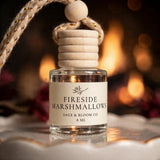 Fireside Marshmallows car diffuser close-up