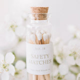 Mini Apothecary Matches label close-up