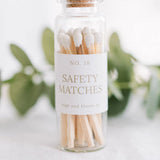 Mini Apothecary Matches bottle detail
