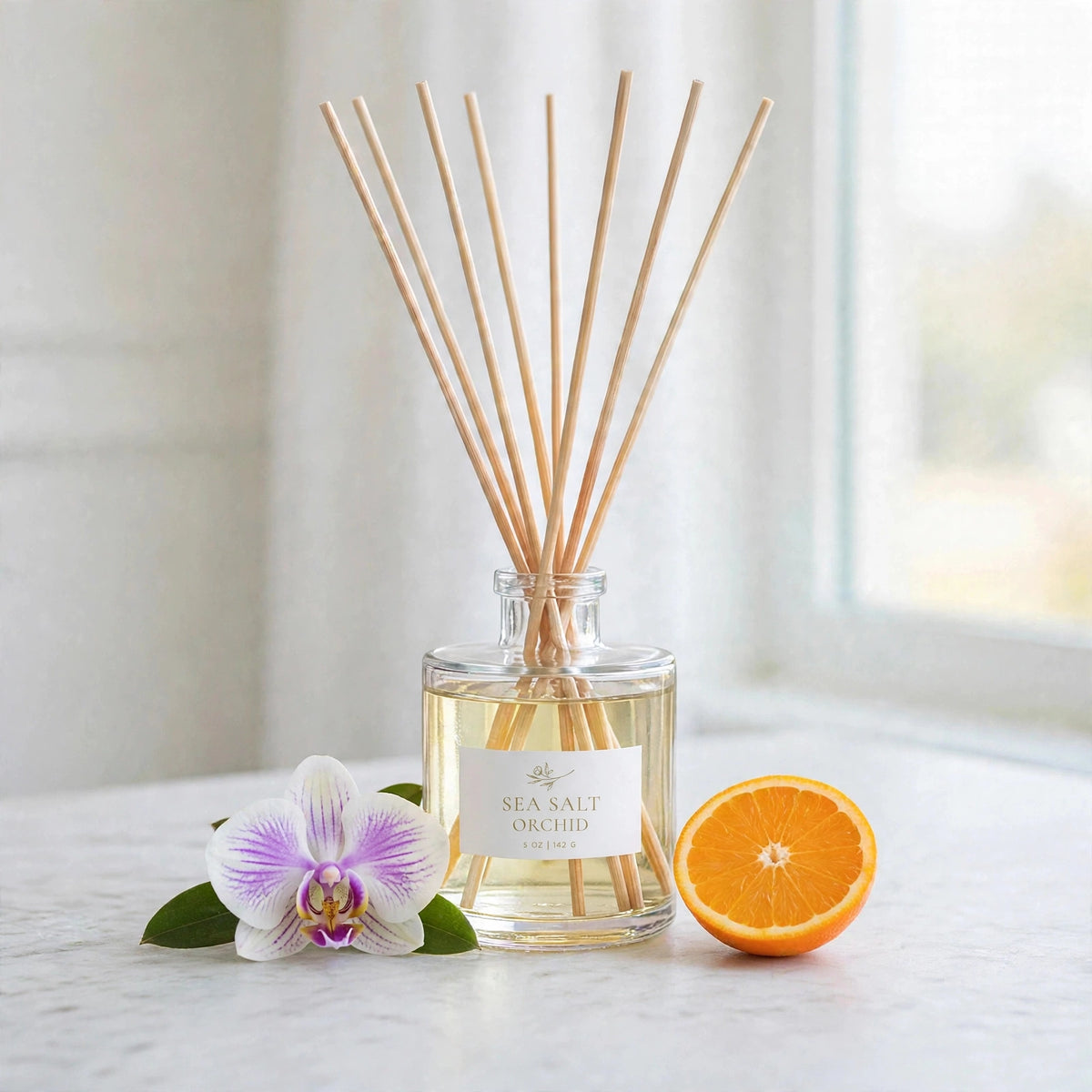 Sea Salt Orchid Reed Diffuser