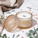 Cozy Flannel Vintage Glass Candle