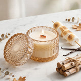 Fireside Marshmallows Vintage Glass Candle