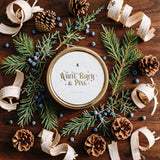 White Birch Pine Travel Tin Candle