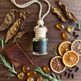 Woody Leather Brandy Car Diffuser