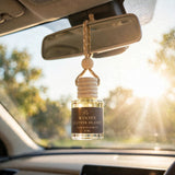 Woody Leather Brandy Car Diffuser