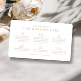 Citrus Blossom Woods Car Diffuser