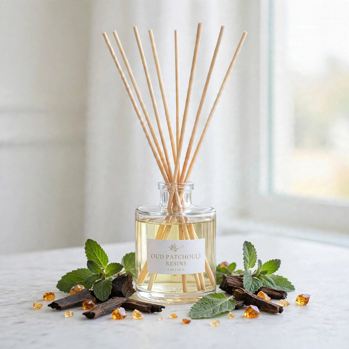 Oud Patchouli Resins Reed Diffuser