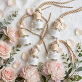 Peony Collection Bundle five diffusers spiral flat lay