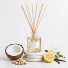 Salted Coconut Reed Diffuser with scent notes