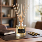 Woody Leather Brandy Reed Diffuser